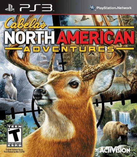 Cabela's North American Adventures box art for Playstation 3